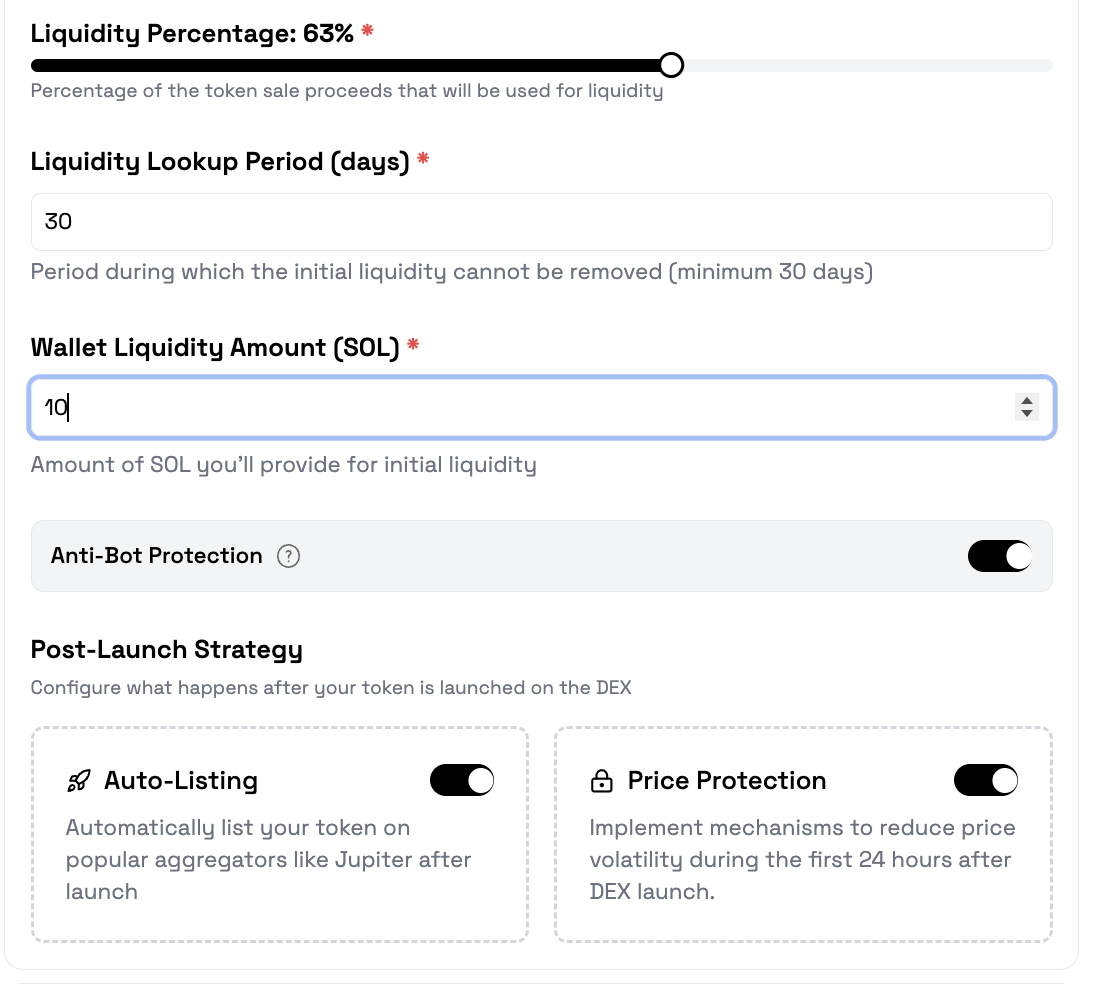 dex-listing-setup