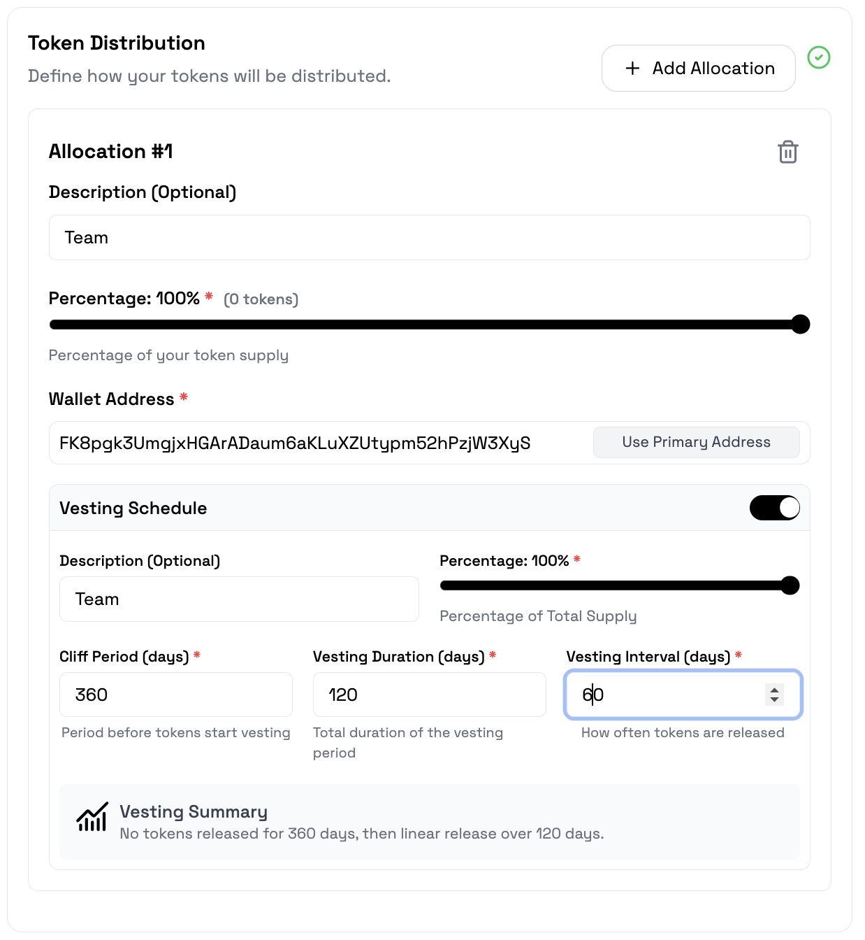 token-distribution